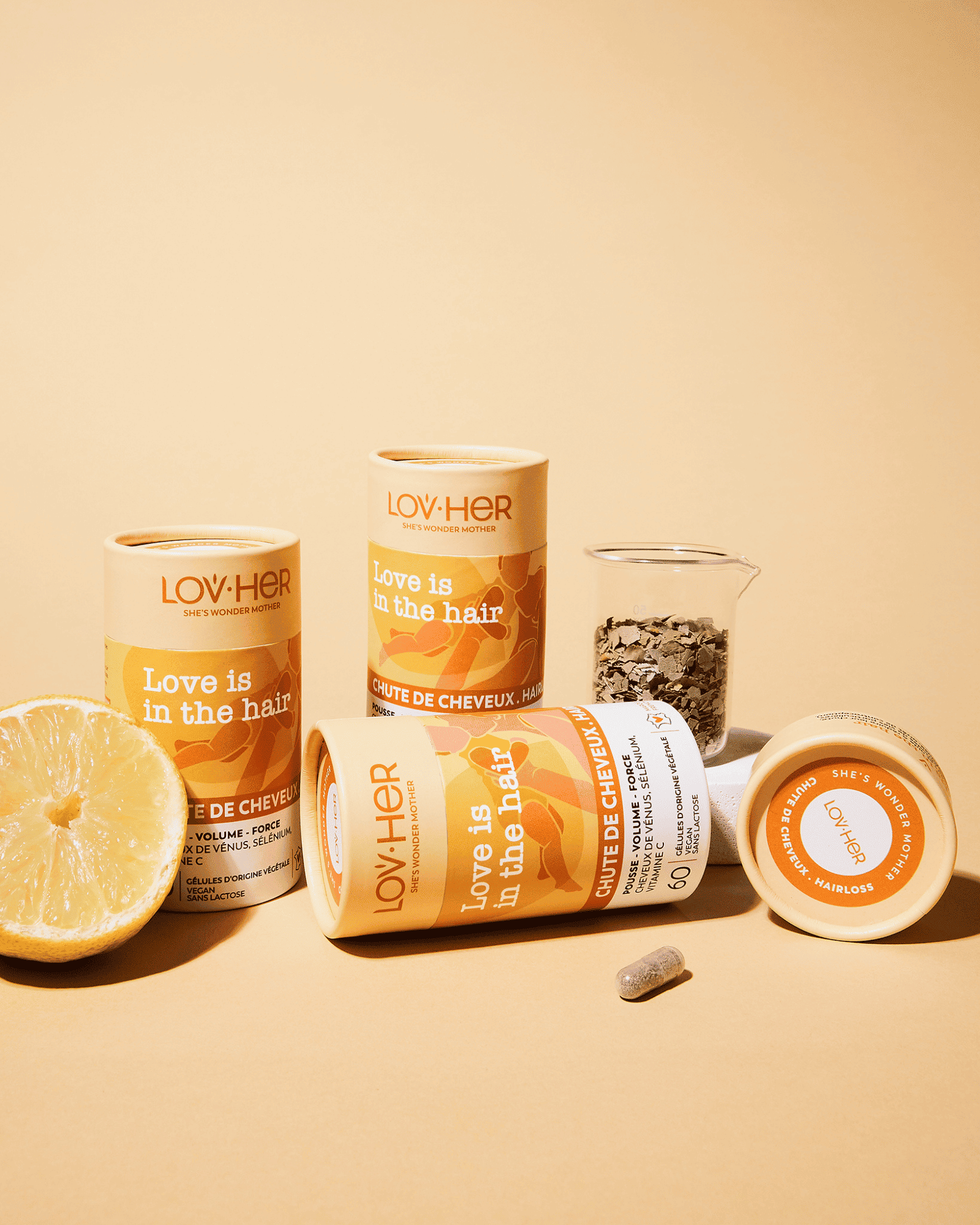 LOVE IS IN THE HAIR : chute de cheveux