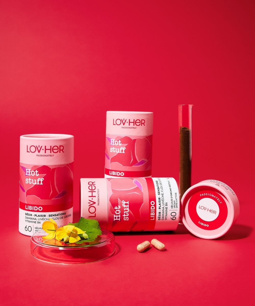 Cure 3 mois Hot Stuff complément désir énergie intime LOVHER