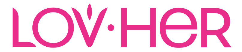 Logo LOVHER rose - marque de compléments alimentaires féminins naturels