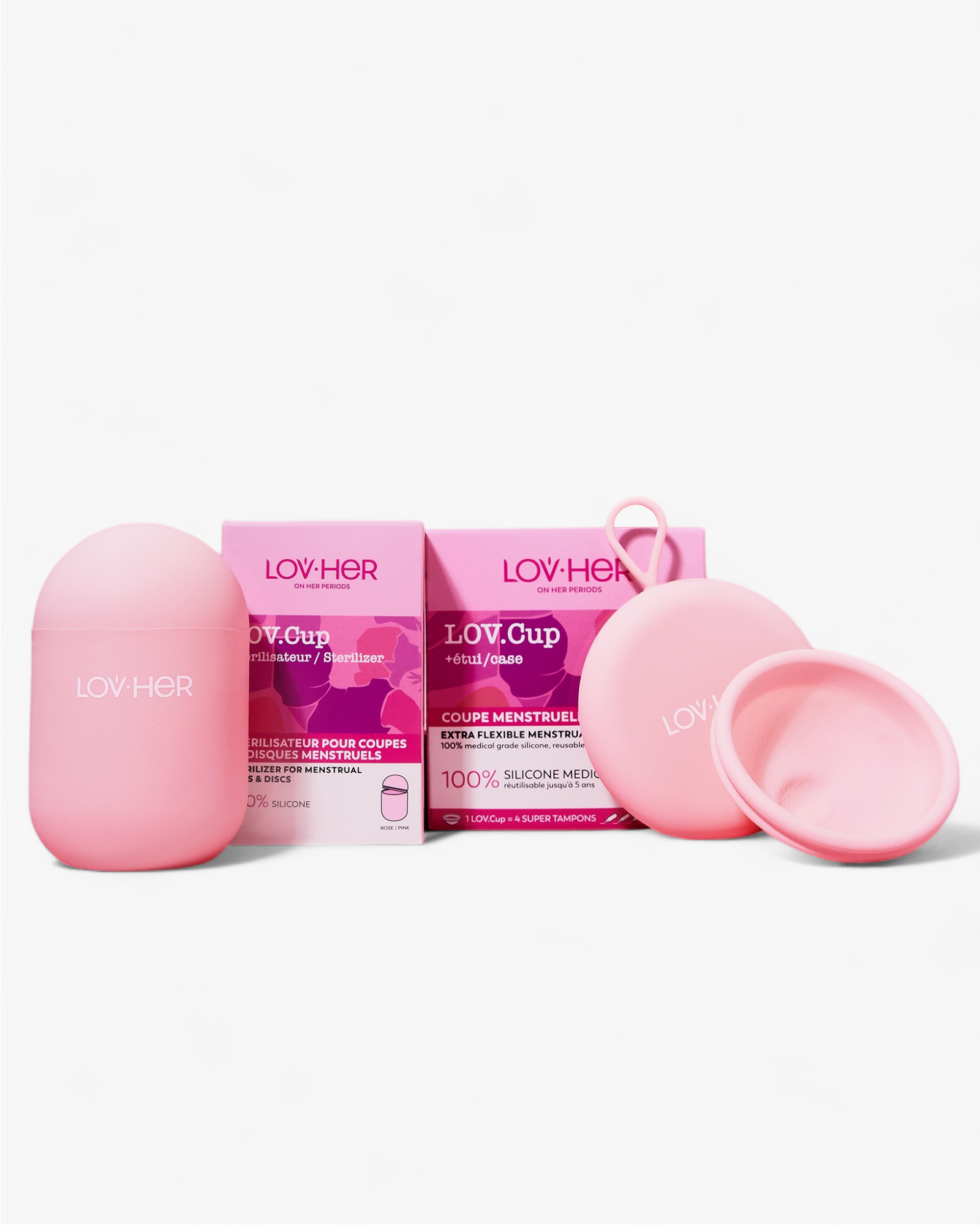 LOV.Cup & stérilisateur