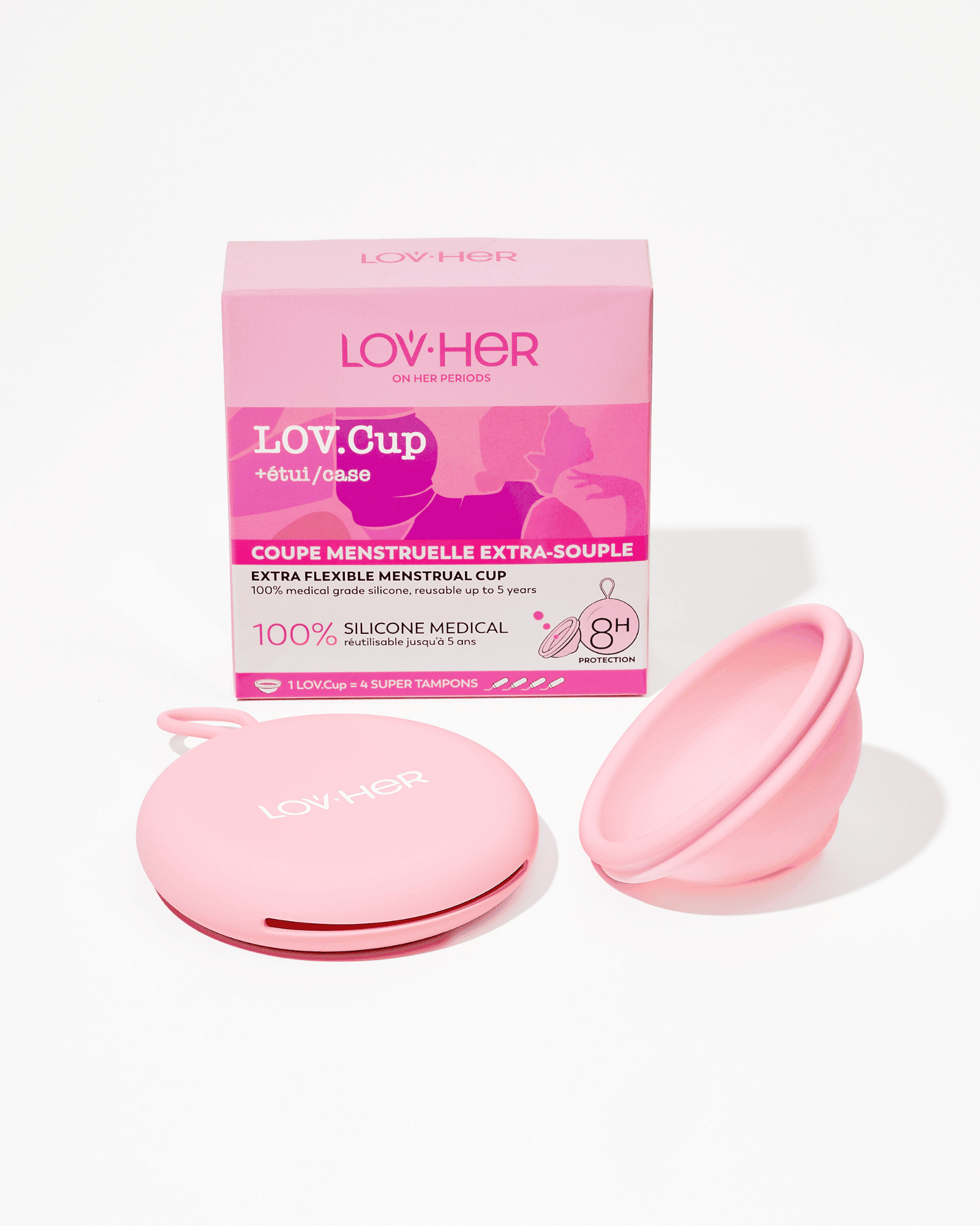 LOV.CUP : disc-cup menstruel extra flexible